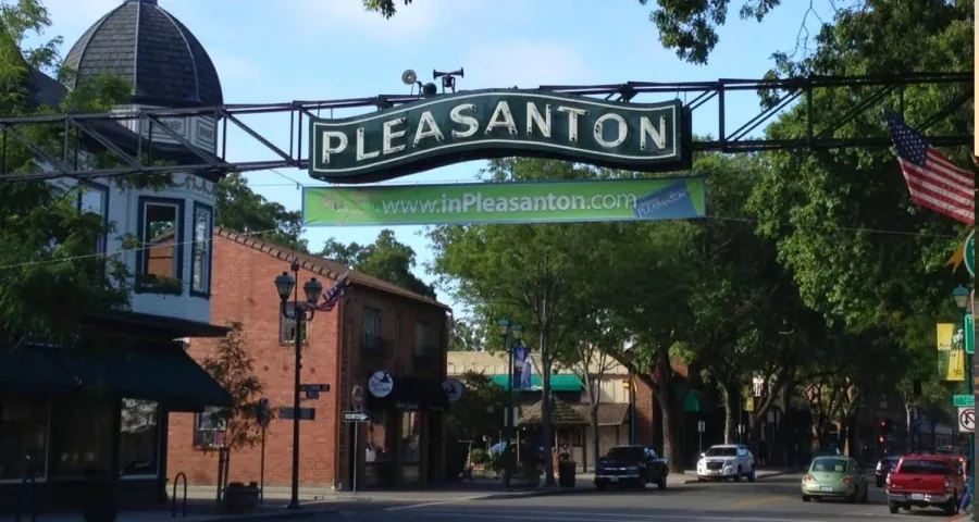 City of Pleasanton Downtown