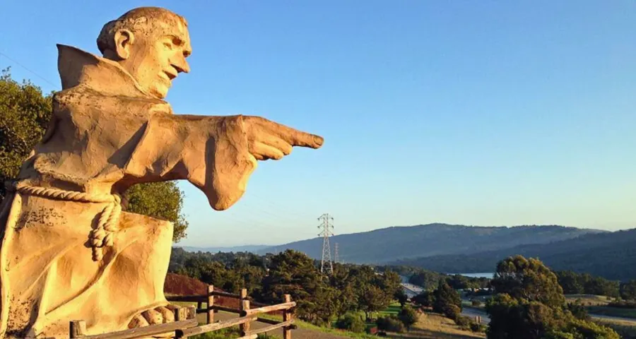 Junipero Serra statue